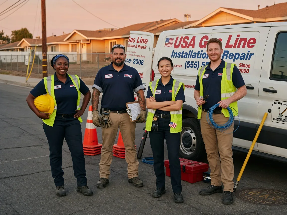 Gas Line Installation company in Tarrs, PA